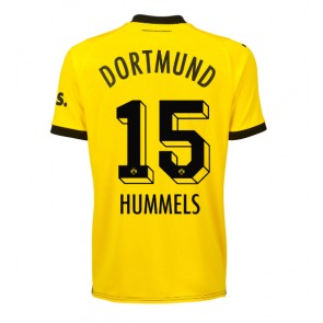 Borussia Dortmund Mats Hummels #15 Dámské Domácí Dres 2023-24 Krátký Rukáv